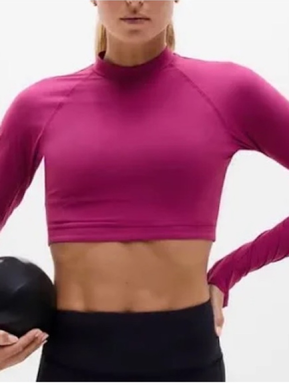 Athleta Crosstrain Ultra Crop Top Size Small